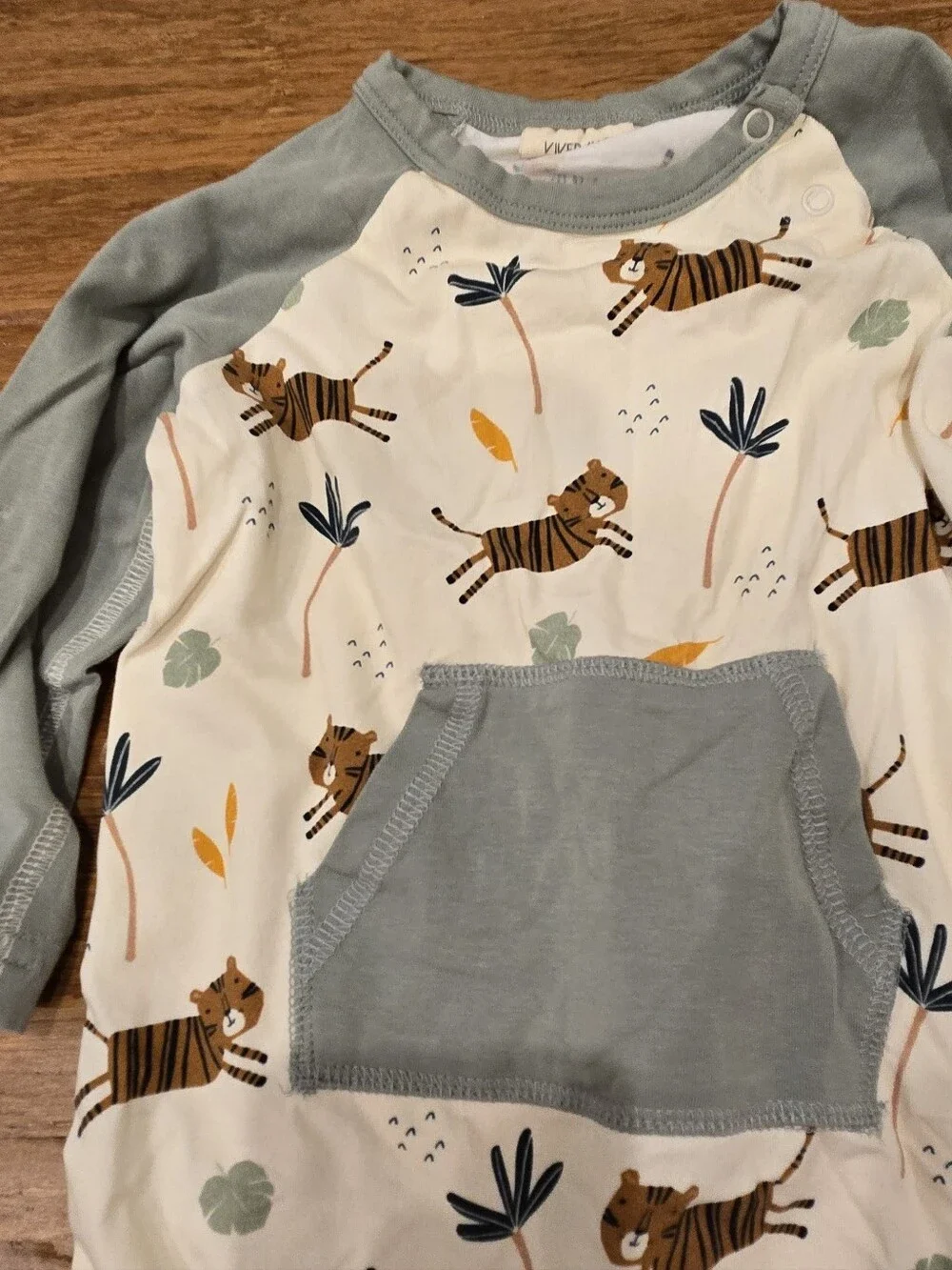 Viverano Baby Snap Playsuit Bodysuit